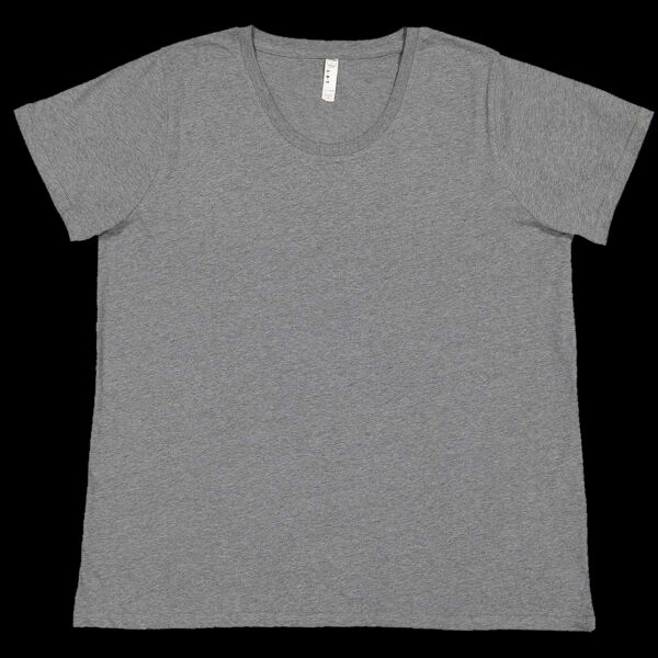 Women's Curvy Collection Fine Jersey Tee Thumbnail
