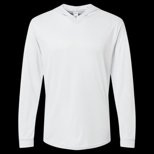 Unisex Bahama Performance Hooded Long Sleeve T-Shirt Thumbnail