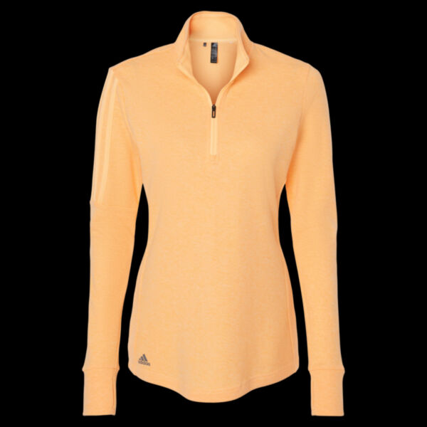 Women's 3-Stripes Quarter-Zip Sweater Pullover Thumbnail