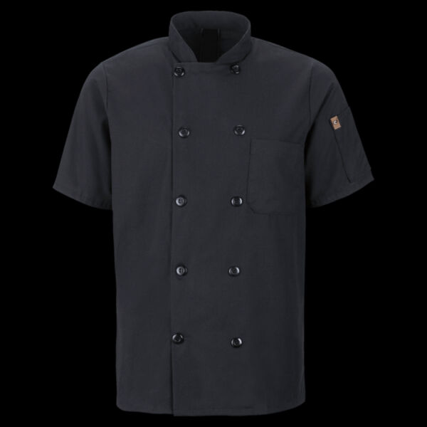 Mimix™ Short Sleeve Chef Coat with OilBlok Thumbnail