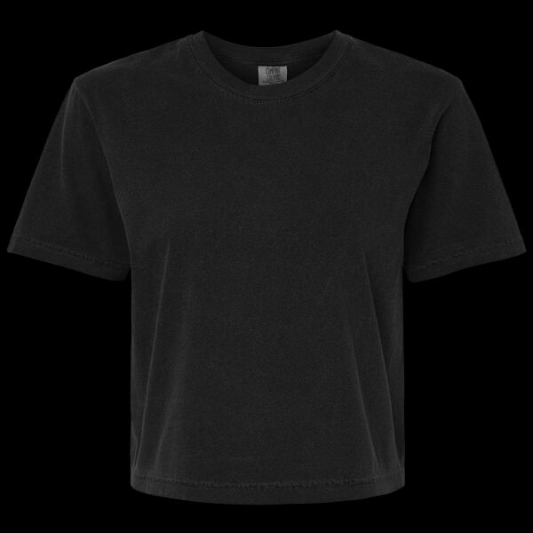 Women's Garment-Dyed Heavyweight Boxy T-Shirt Thumbnail