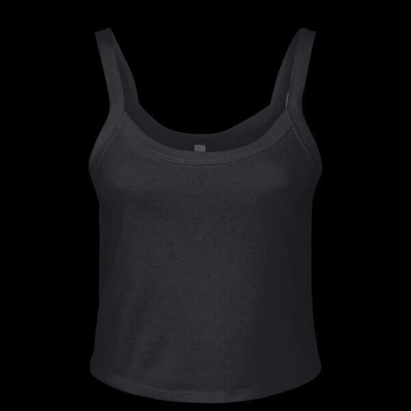 Women's Micro Rib Spaghetti Strap Tank Thumbnail