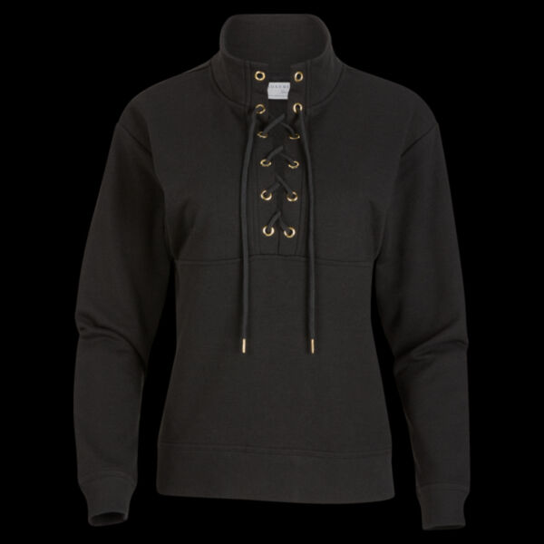 Women's Lace Up Pullover Thumbnail