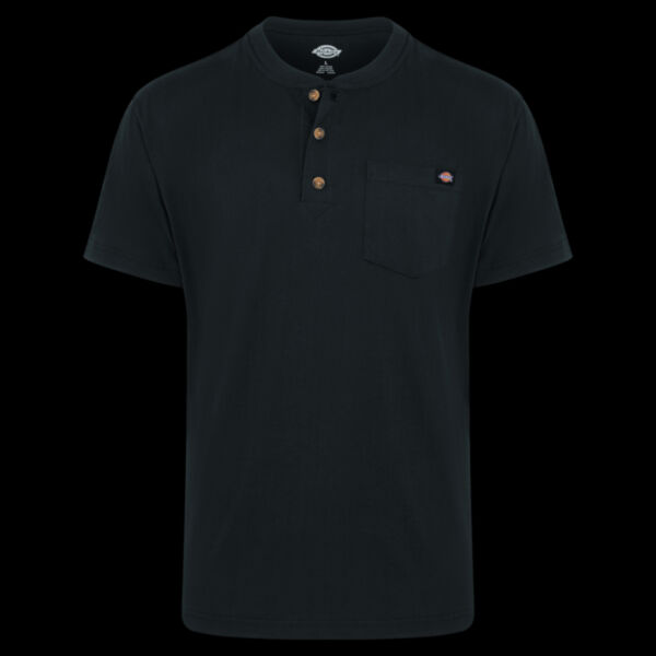 Men's Heavyweight Traditional Short Sleeve Henley Thumbnail