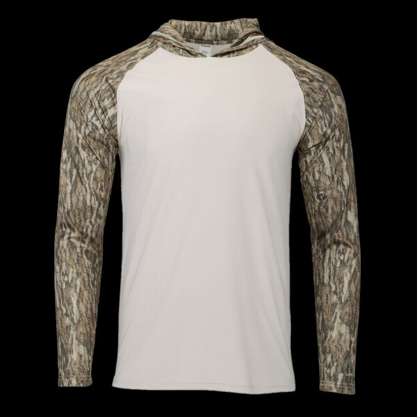 Men's Biloxi Performance Colorblocked Hooded Long Sleeve T-Shirt Thumbnail
