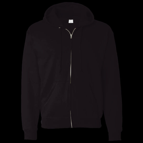 Unisex USA-Made Super Heavy Thermal Lined Full-Zip Hooded Sweatshirt Thumbnail