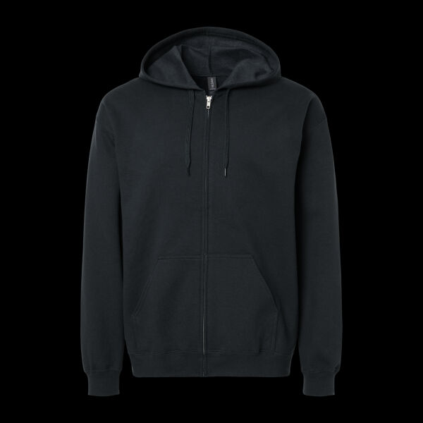 Unisex Softstyle® Full-Zip Hooded Sweatshirt Thumbnail