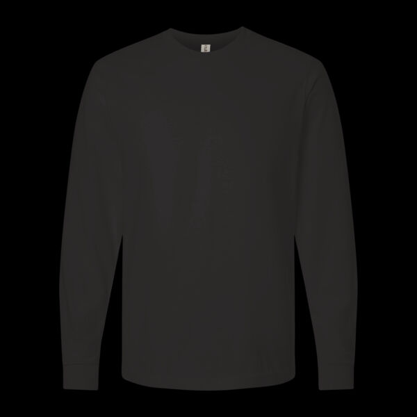 Unisex Fine Jersey Long Sleeve T-Shirt Thumbnail