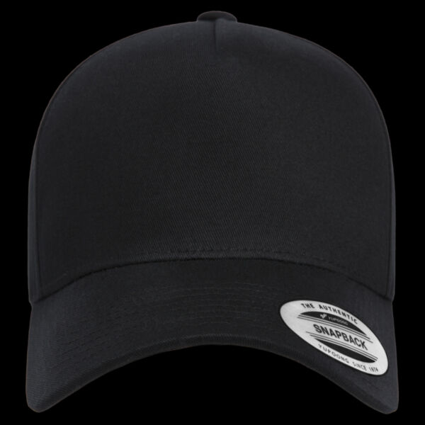 Retro Cotton Blend Snapback Cap Thumbnail