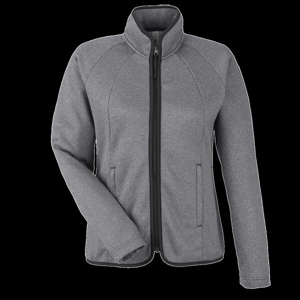 Women's Venture Heathered Stripe Full-Zip Jacket Thumbnail