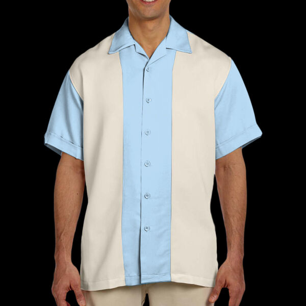 Men's Two-Tone Camp Shirt Thumbnail