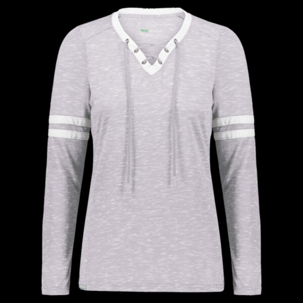 Women's Eco Revive™ Monterey Long Sleeve V-Neck T-Shirt Thumbnail