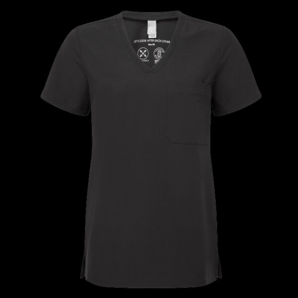 Women's Limitless V-Neck Stretch Scrub Top Thumbnail