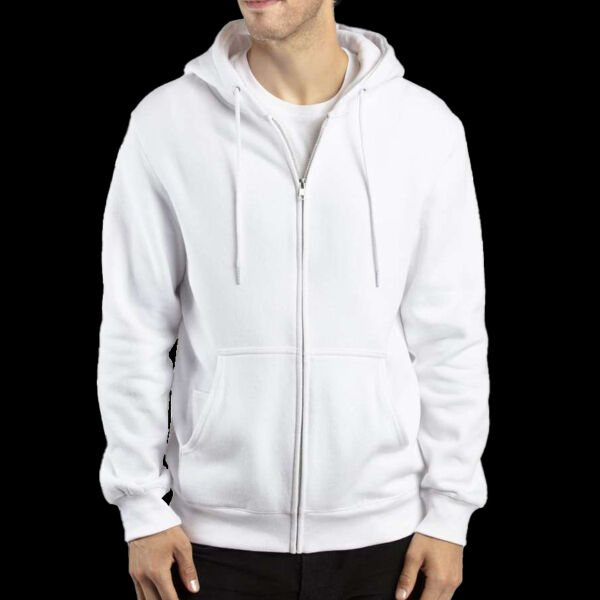 Unisex Fleece Full-Zip Hooded Sweatshirt Thumbnail
