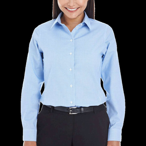 Women's Crown Collection® Royal Dobby Woven Dress Shirt Thumbnail