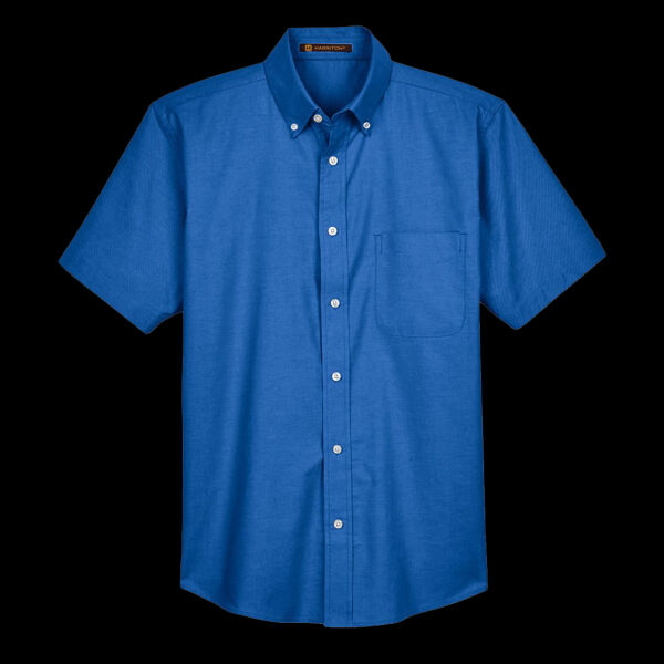 Men's Oxford Short Sleeve with Stain-Release Thumbnail