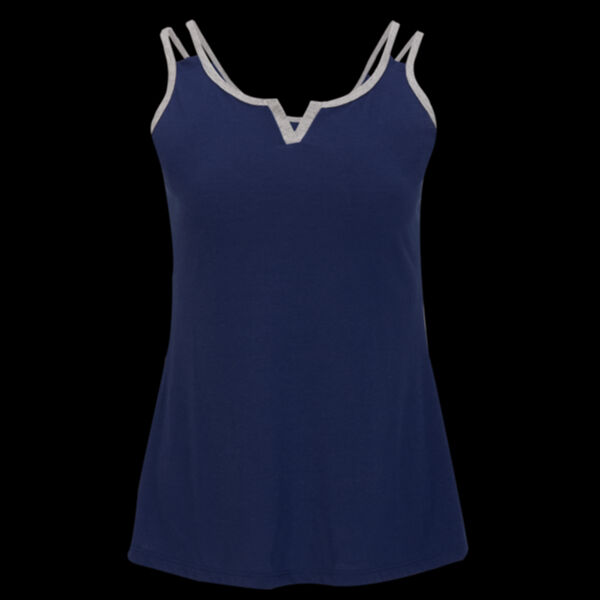 Women's Split Shoulder Tank Top Thumbnail