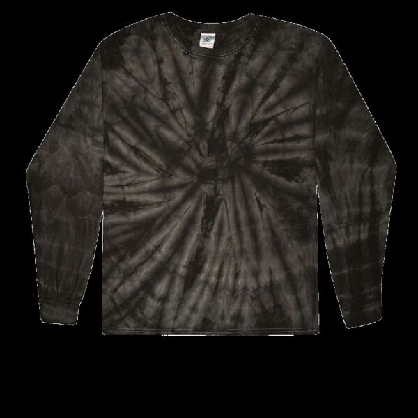 Unisex Tie-Dyed Long Sleeve T-Shirt Thumbnail