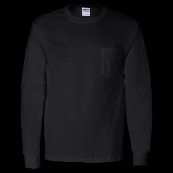 Unisex Ultra Cotton® Long Sleeve Pocket T-Shirt Thumbnail