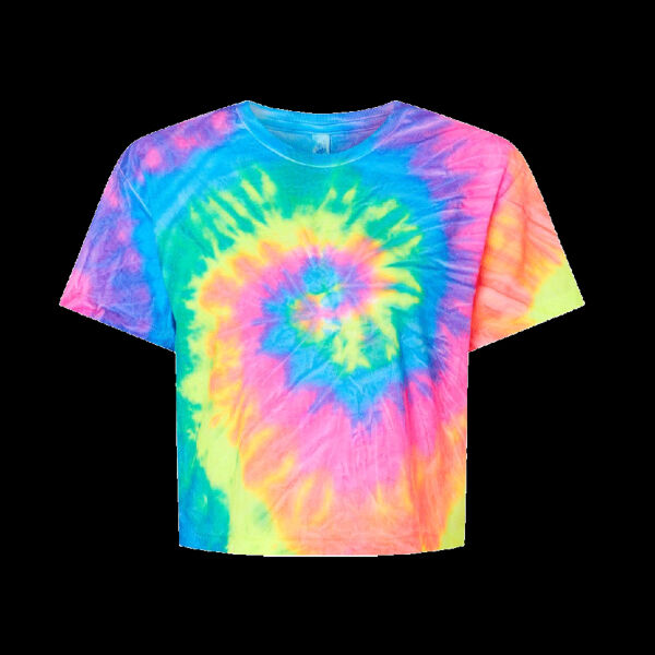 Women's Tie-Dyed Crop T-Shirt Thumbnail