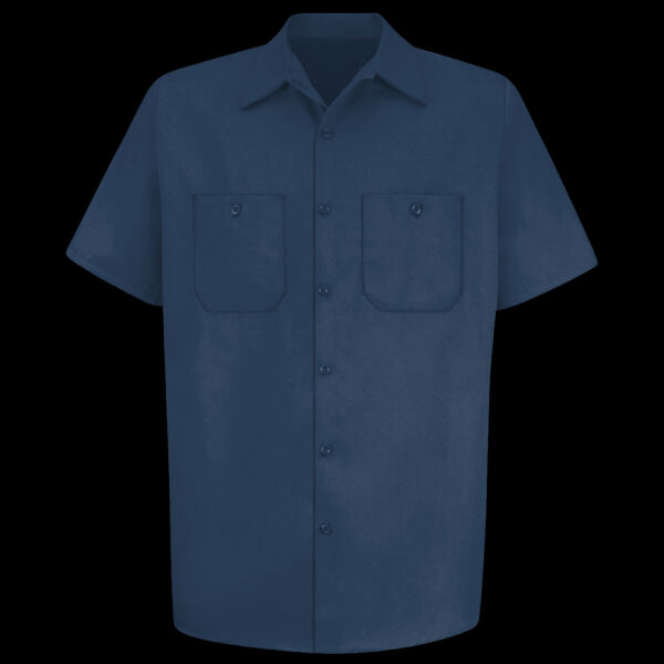 Men's Cotton Short Sleeve Uniform Shirt Thumbnail