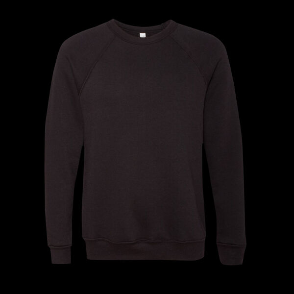 Unisex Sponge Fleece Raglan Crewneck Sweatshirt Thumbnail