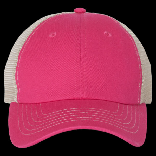 Contrast-Stitch Mesh-Back Cap Thumbnail