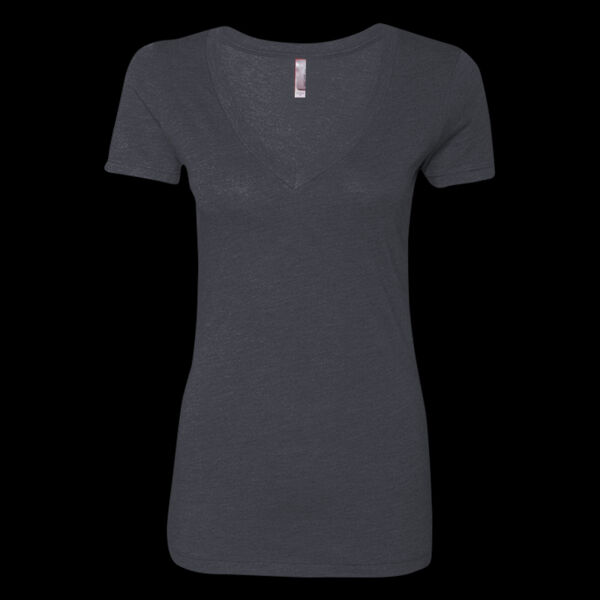 Women’s Triblend Deep V-Neck T-Shirt Thumbnail