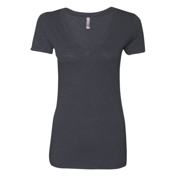 Women’s Triblend Deep V-Neck T-Shirt Thumbnail
