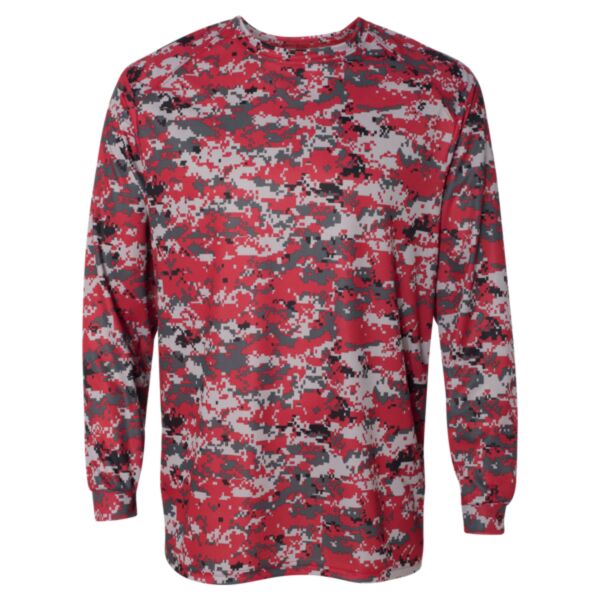 Men's Digital Camo Long Sleeve T-Shirt Thumbnail