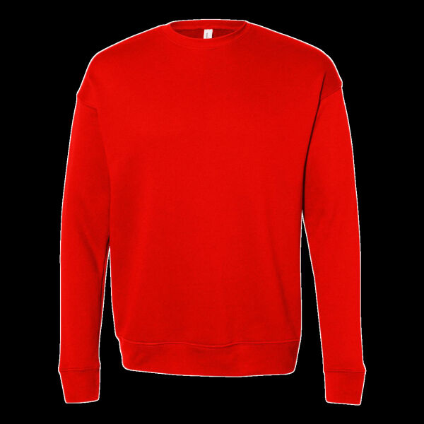 Unisex Sponge Fleece Drop Shoulder Crewneck Sweatshirt Thumbnail