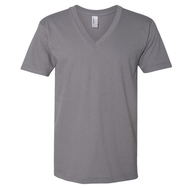 Unisex Fine Jersey V-Neck Tee Thumbnail