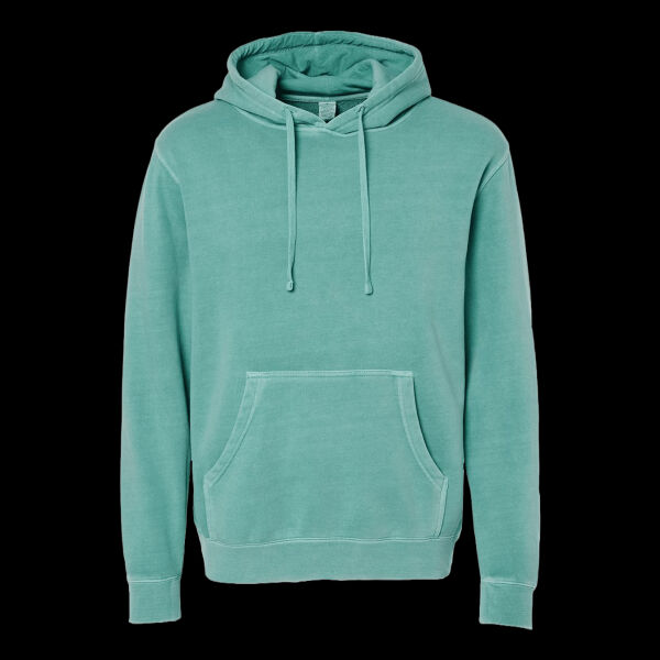 Unisex Midweight Pigment-Dyed Hooded Sweatshirt Thumbnail