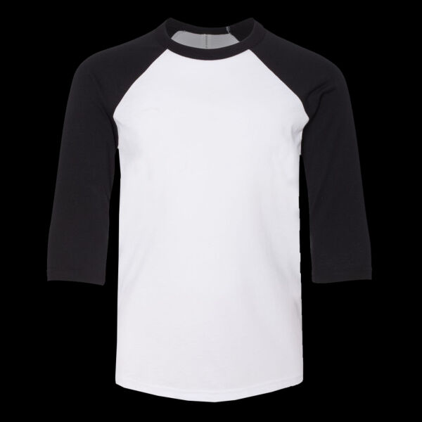Youth Three-Quarter Sleeve Baseball Tee Thumbnail