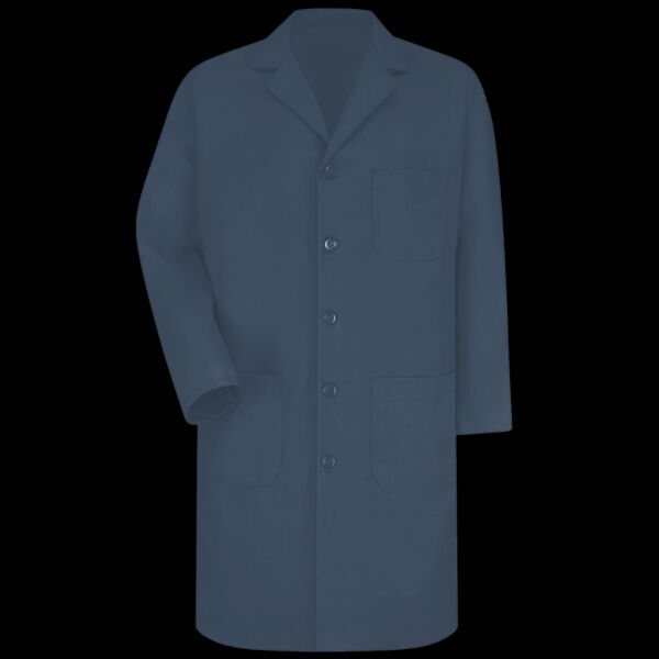 Unisex Extended Sizes Button Front Lab Coat Thumbnail