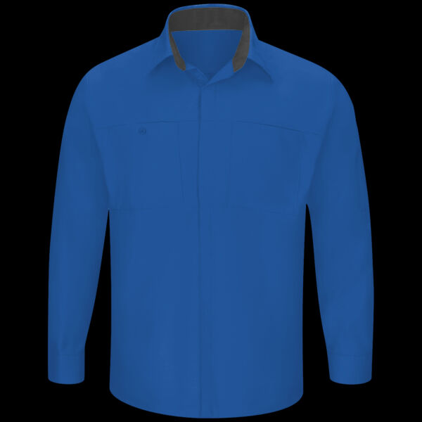 Men's Tall Performance Plus Long Sleeve Shirt with OilBlok Technology Thumbnail