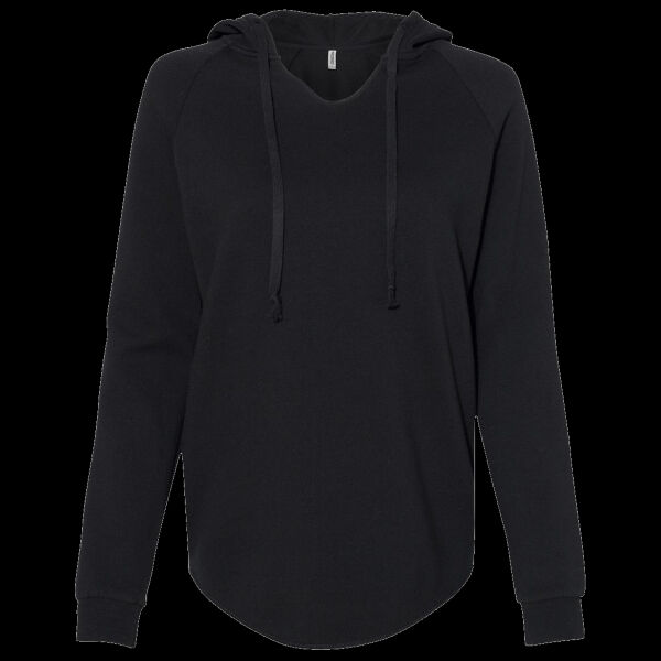 Women’s Lightweight California Wave Wash Hooded Sweatshirt Thumbnail