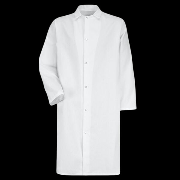 Unisex Gripper - Front Butcher Frock - No Pockets Thumbnail