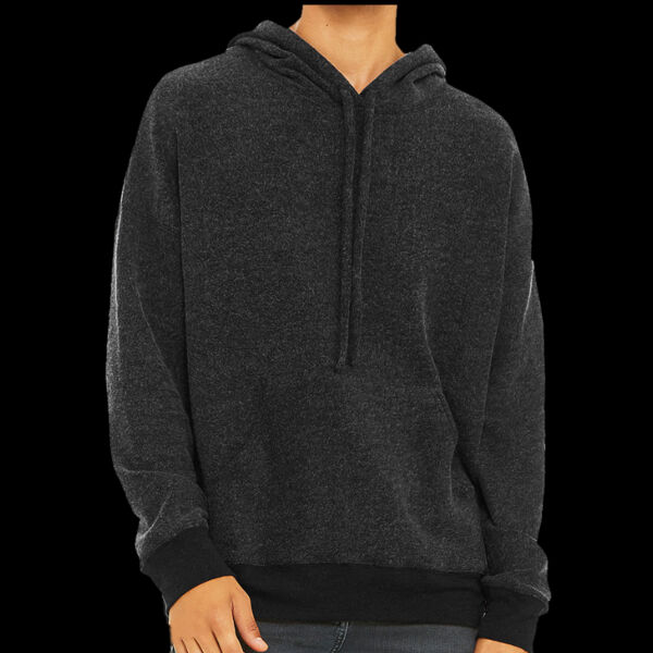 Unisex FWD Fashion Sueded Fleece Hoodie Sweatshirt Thumbnail