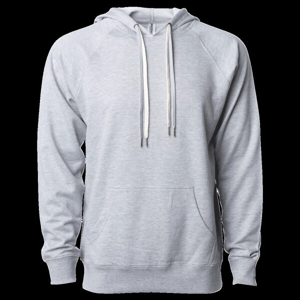 Unisex Icon Lightweight Loopback Terry Hooded Sweatshirt Thumbnail