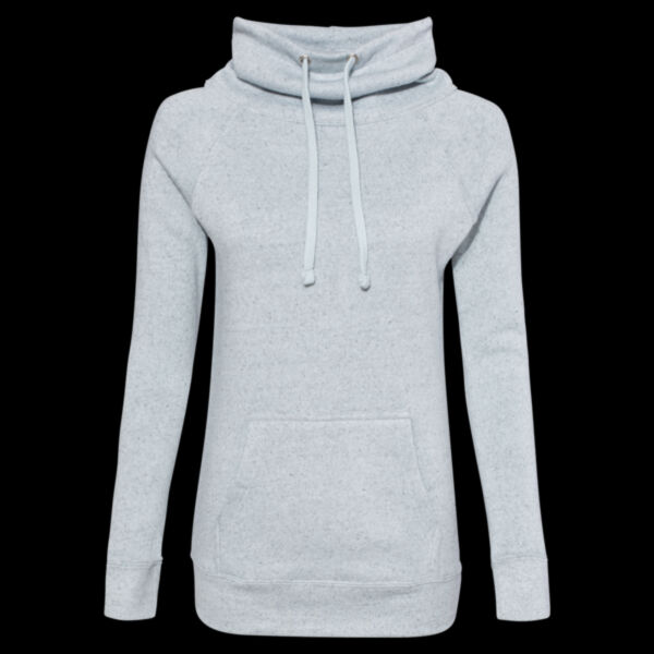 Women’s Space-Dyed Cowl Neck Sweatshirt Thumbnail