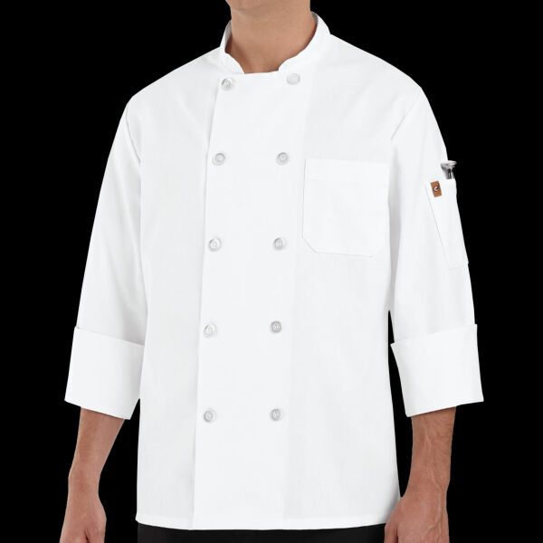 Ten Pearl Button Chef Coat Thumbnail