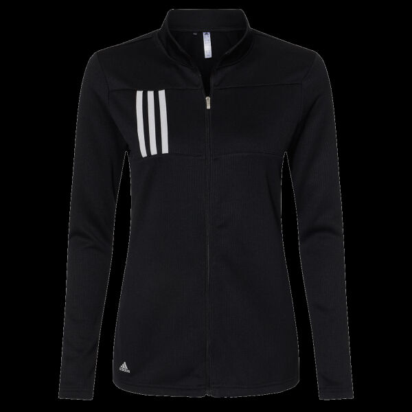 Women's 3-Stripes Double Knit Full-Zip Jacket Thumbnail