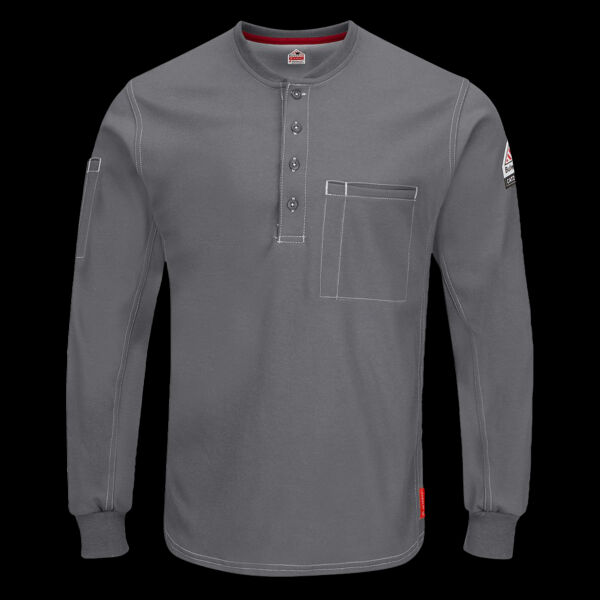 Men's iQ Series® Plus Long Sleeve Henley Thumbnail