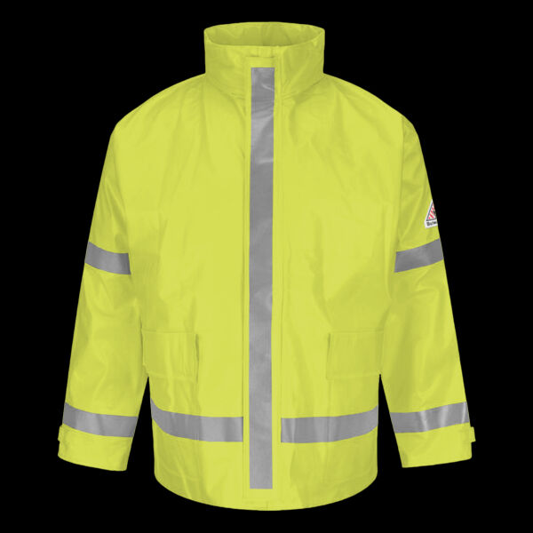 Men's Hi-Visibility Flame-Resistant Rain Jacket Thumbnail