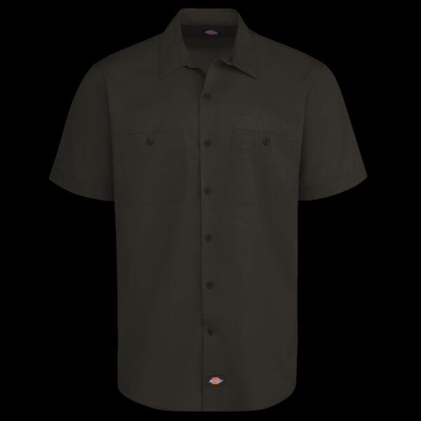 Men's Industrial Worktech Ventilated Short Sleeve Work Shirt Thumbnail